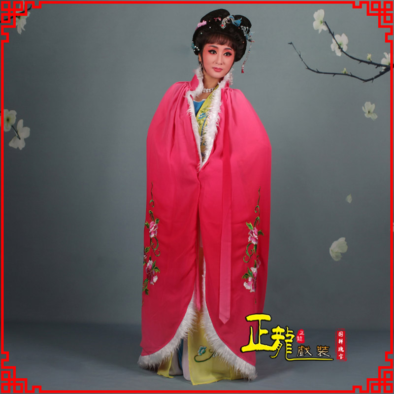 石龙小花旦绣花斗篷 花旦披风